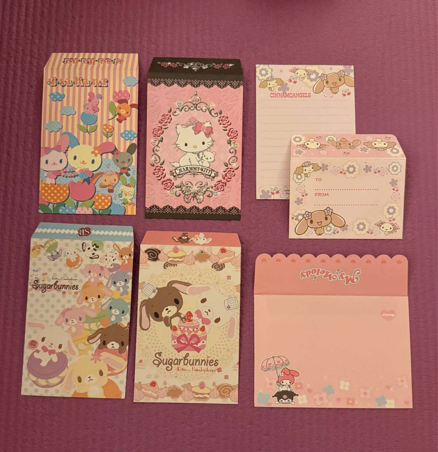 NEW✨Sanrio Cinnamoroll & Sugarbunnies Stationery Set