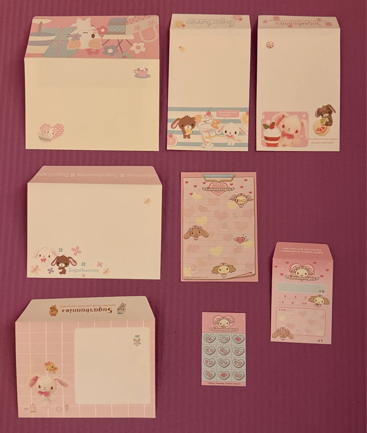 NEW✨Sanrio Cinnamoroll & Sugarbunnies Stationery Set - photo 2