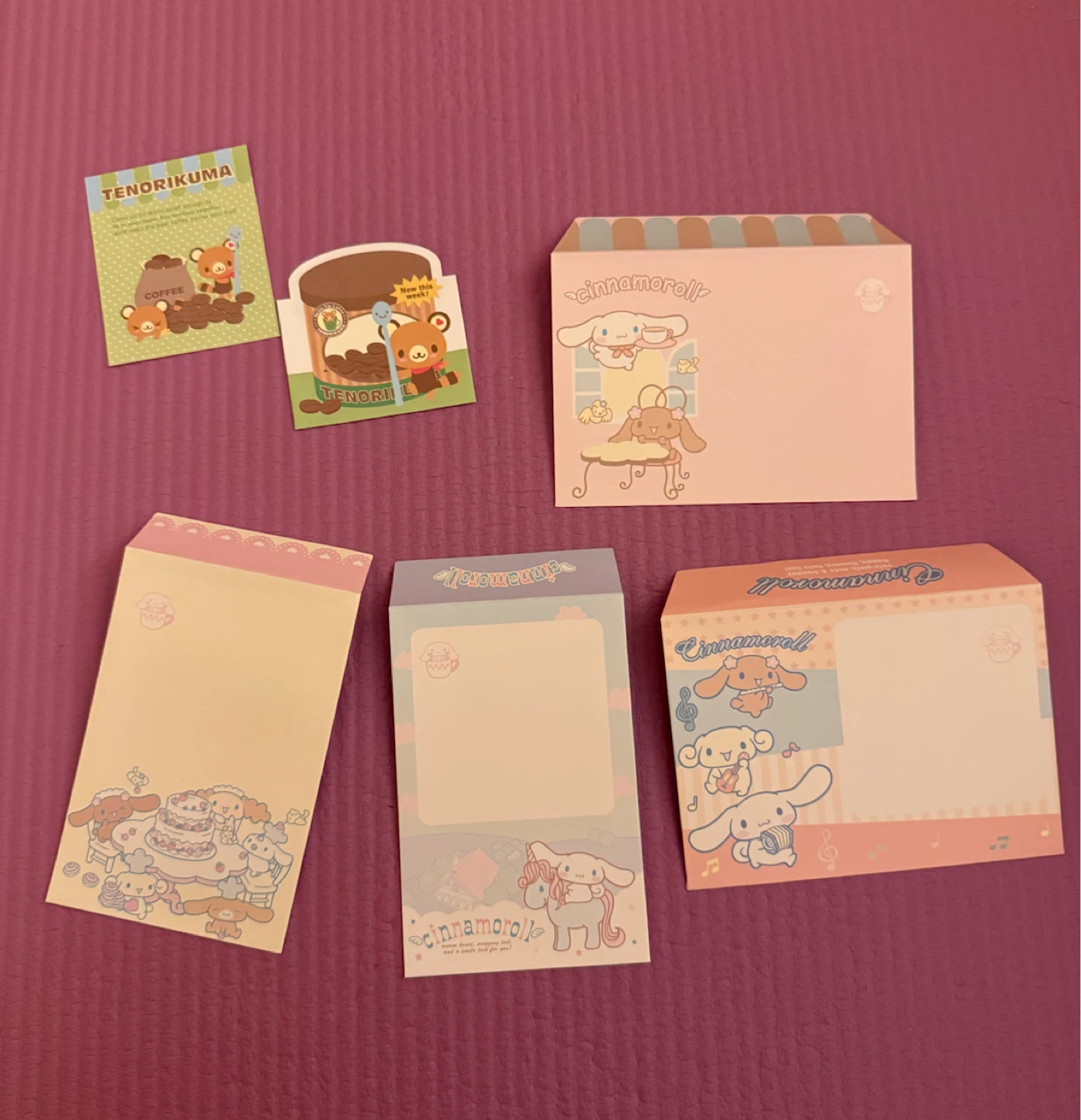 NEW✨Sanrio Cinnamoroll & Sugarbunnies Stationery Set - photo 3