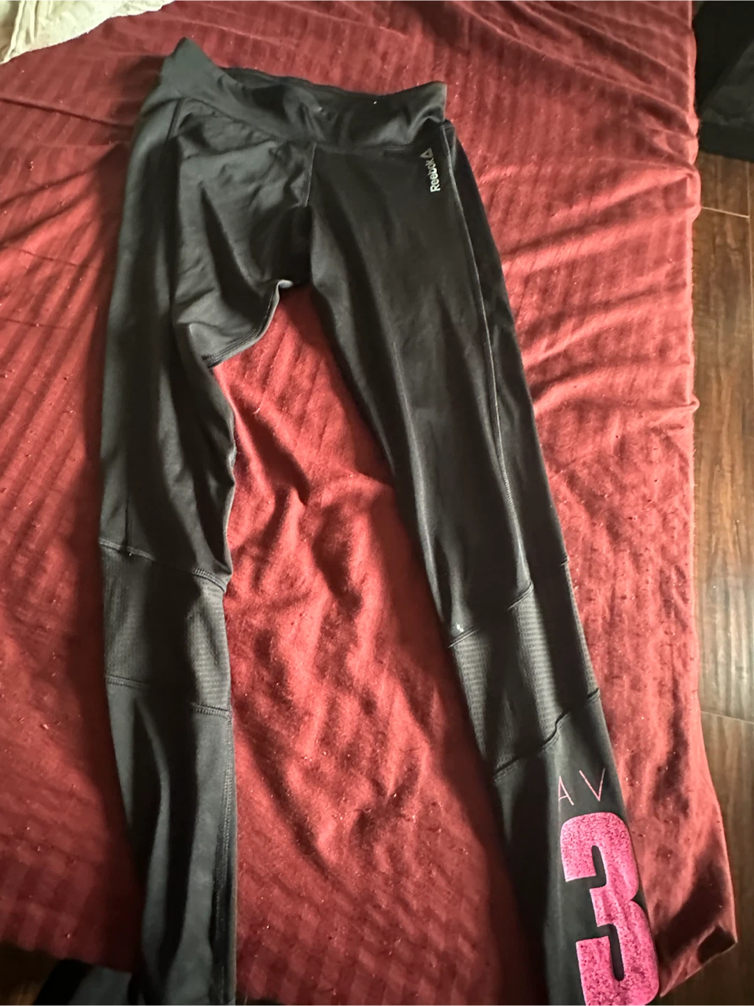 Reebok Speedwick Women's Black Workout Leggings - photo 2