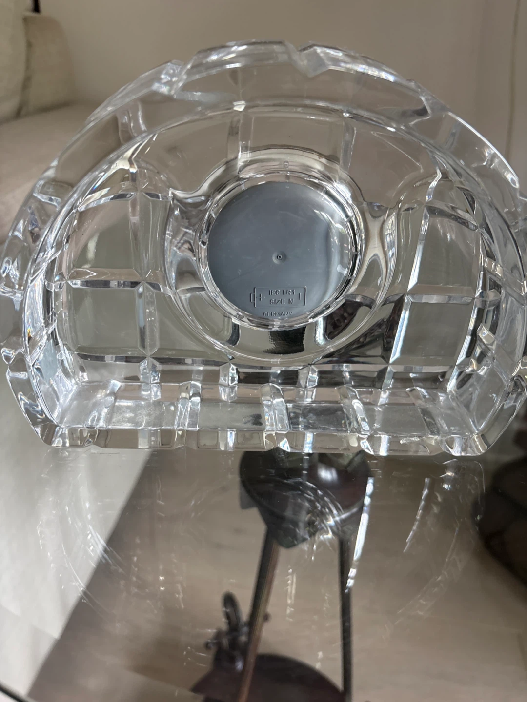 Mikasa Crystal Quartz Clock - photo 3