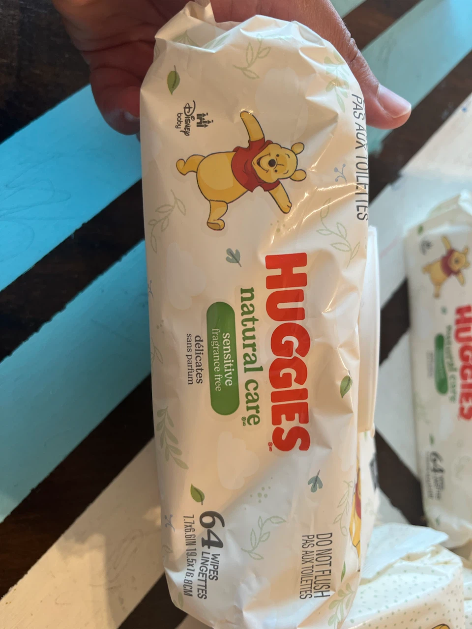 Huggies Natural Care Sensitive Baby Wipes (8 Packs) - photo 2