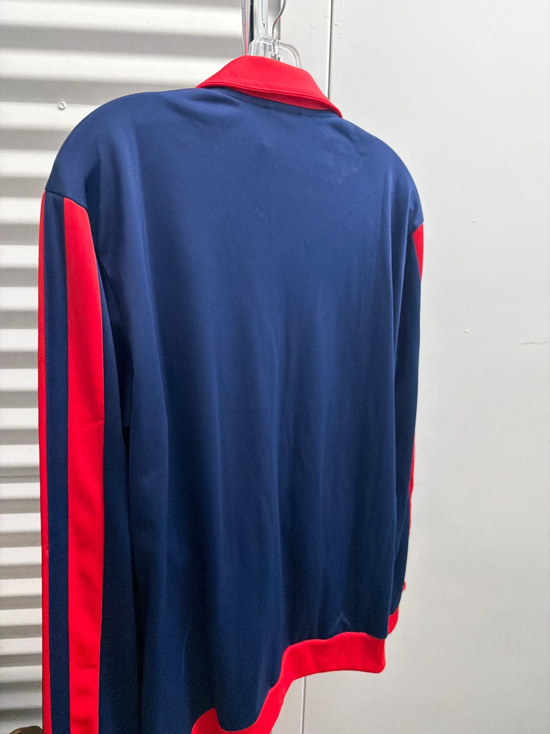 Adidas Track Jacket Navy/Red Size M - photo 3