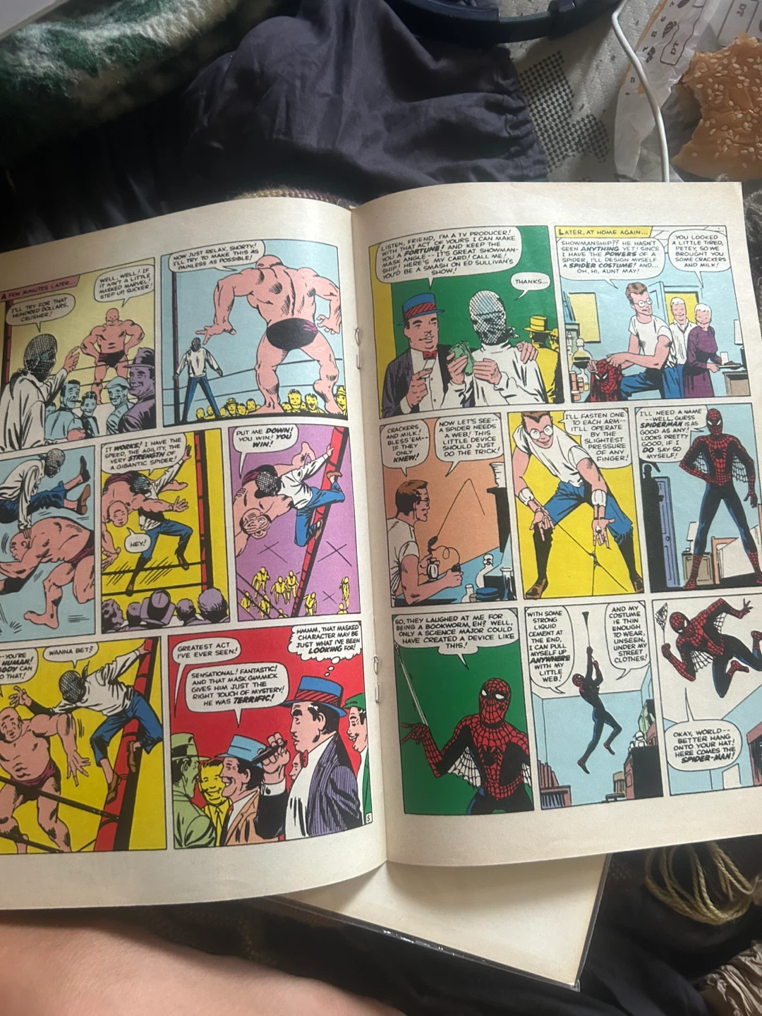 Amazing Fantasy #15 "Introducing Spider-Man" Comic Book - photo 4
