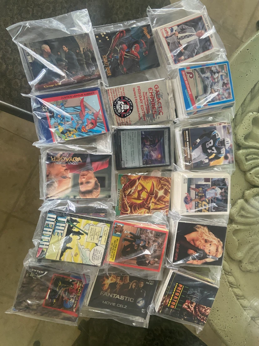 Assorted Vintage Trading Card Collection