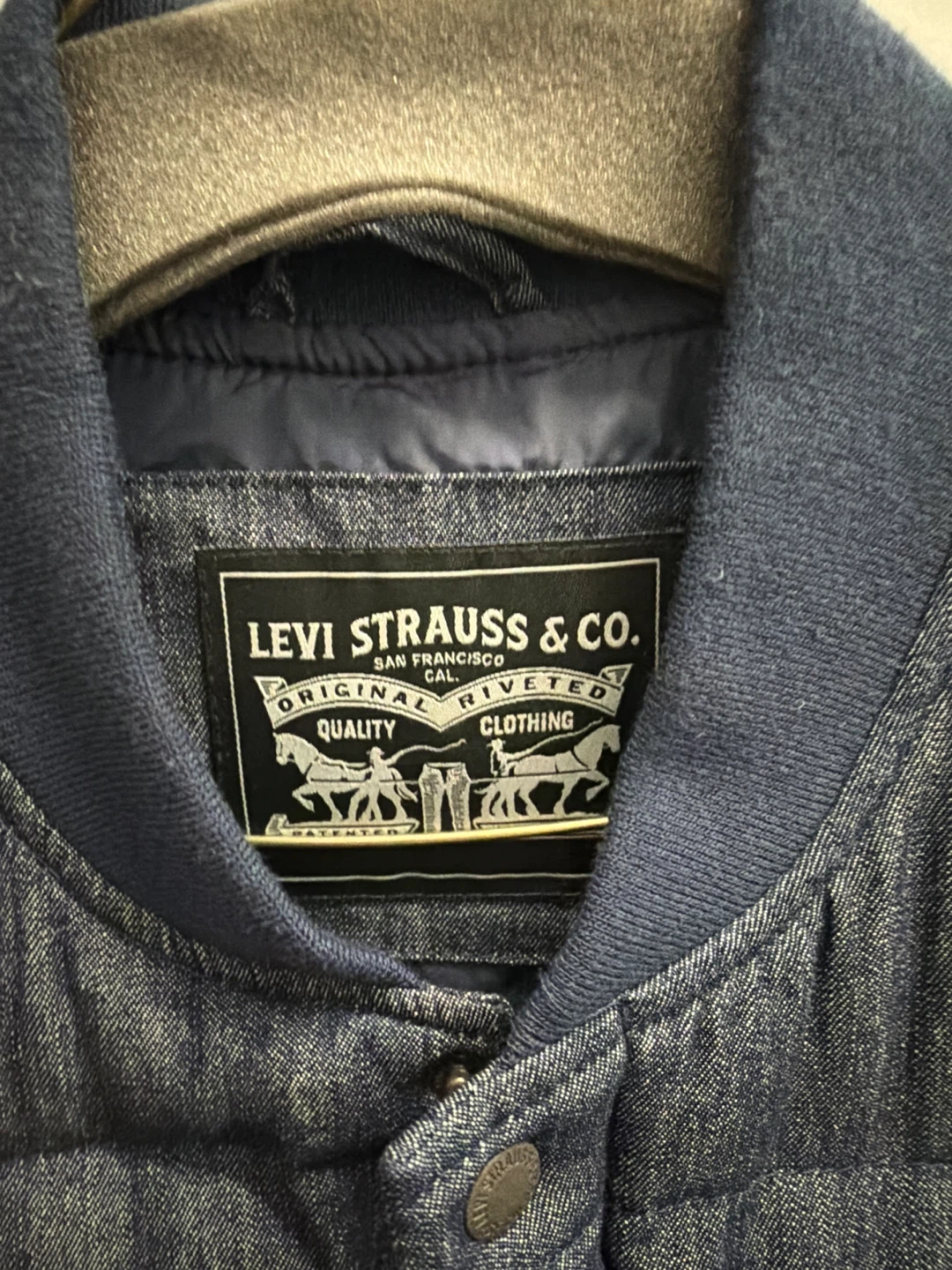 Levi Strauss & Co. Quilted Denim Puffer Vest - photo 2