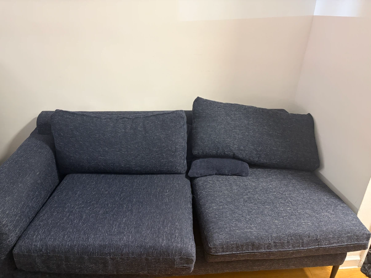 Dark Blue Sectional Sofa