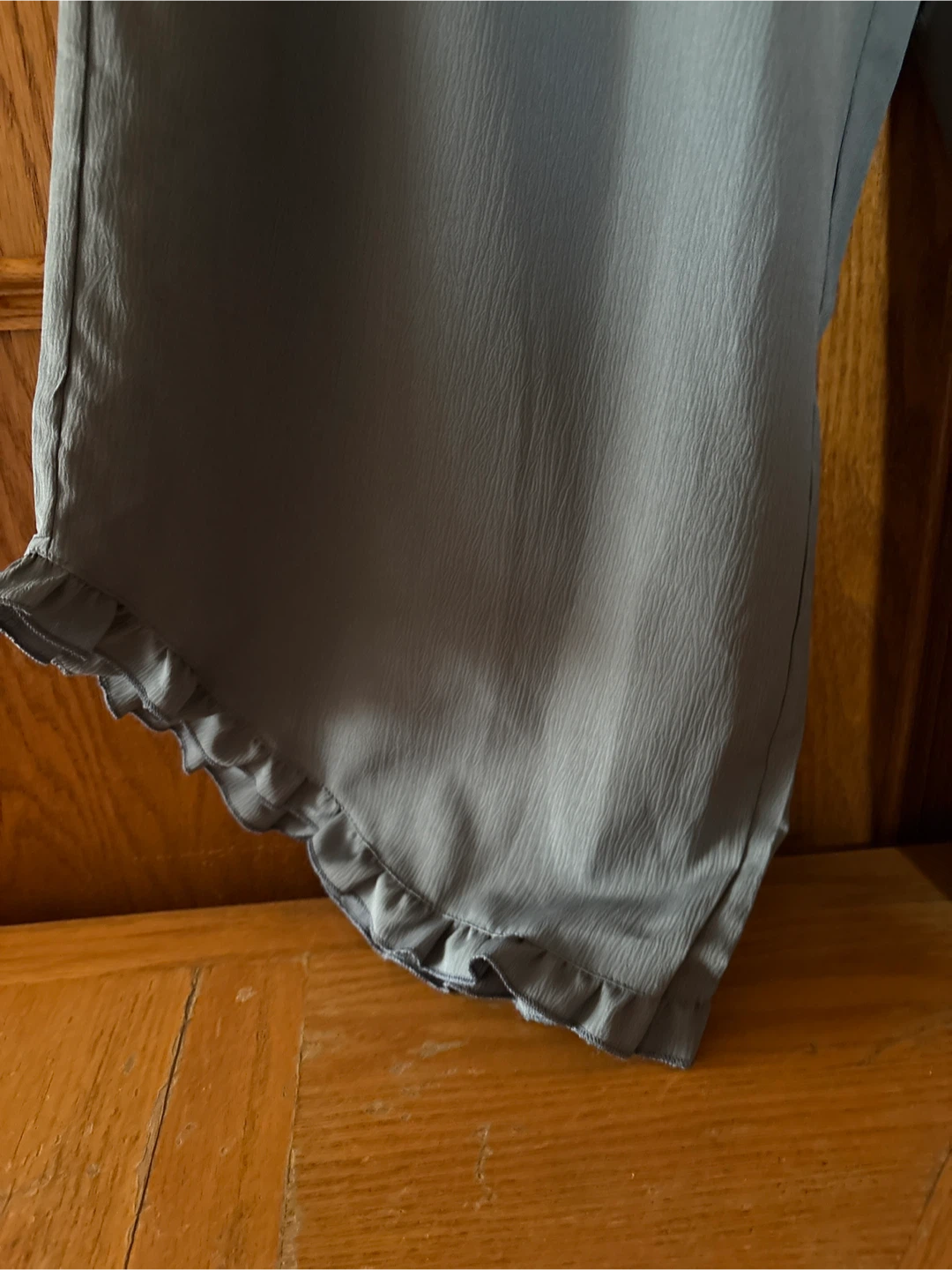 Women's Grey Cropped Pants - photo 2