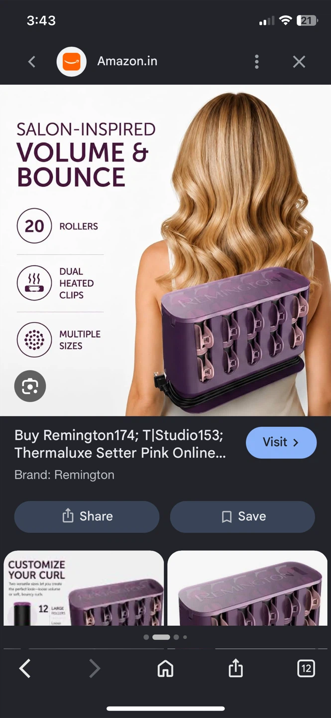 Remington Pro Hair Setter with Advanced Thermaluxe