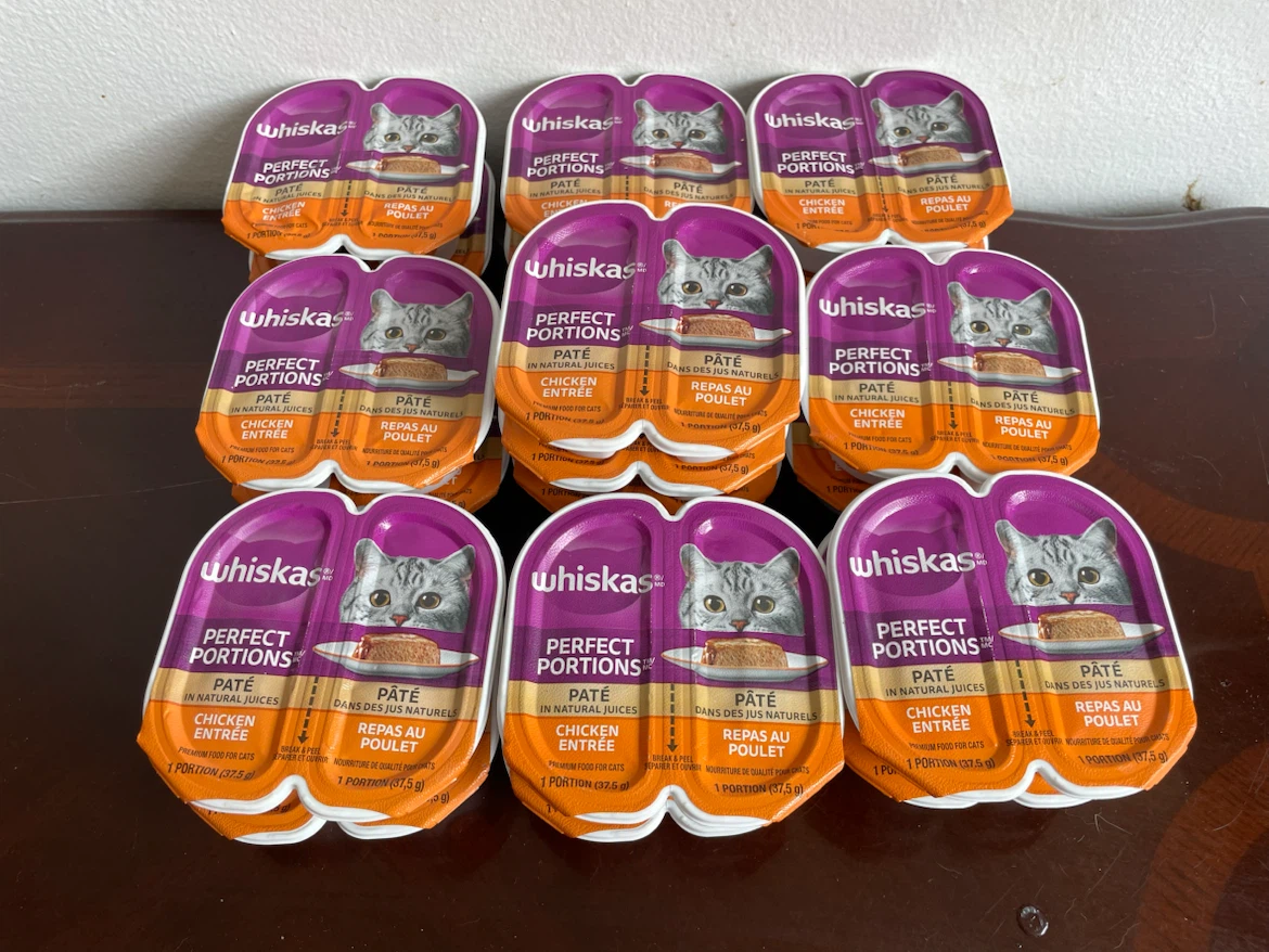 19=38 Portions Whiskas Wet Cat Food Pate