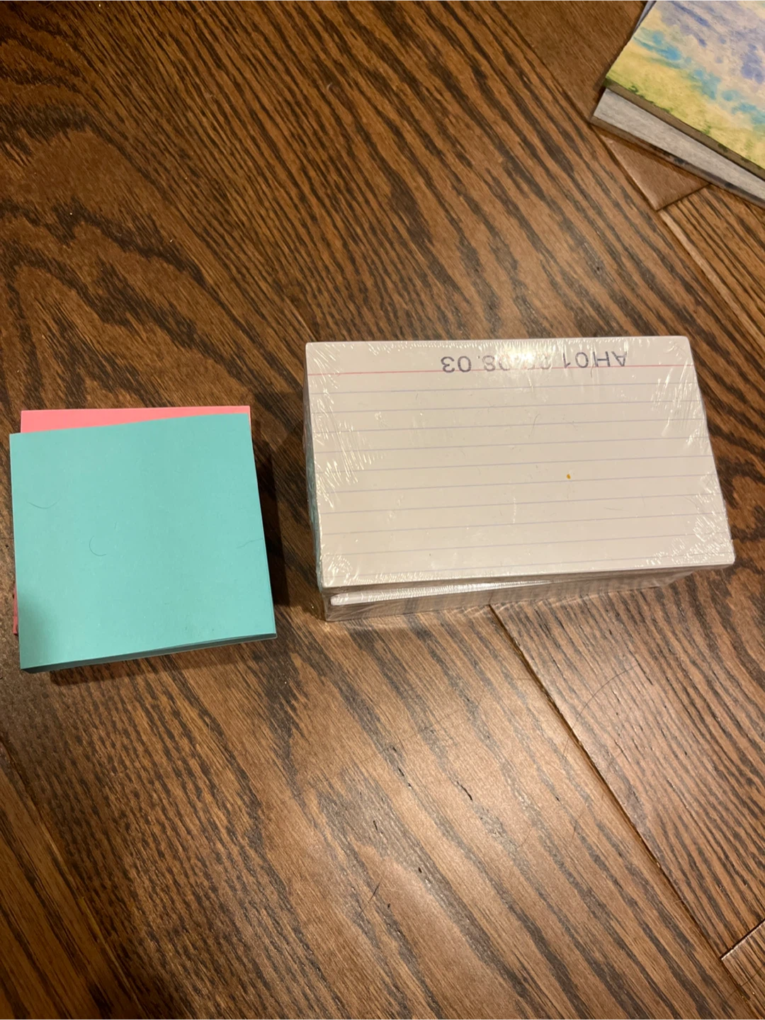 Post its and Lines Flashcards /