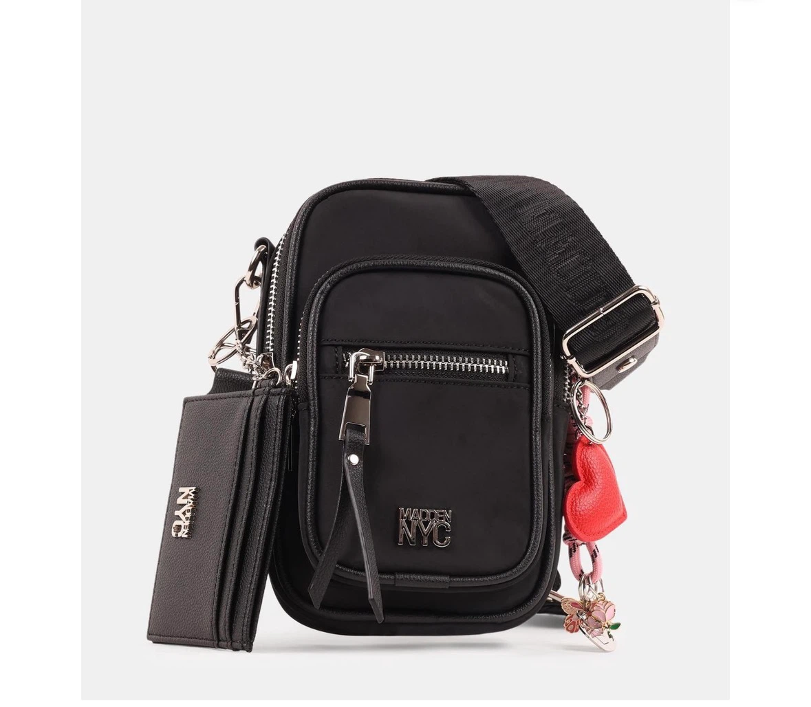 Madden NYC 3 Piece Crossbody Set with Card Holder and Keychain - photo 5