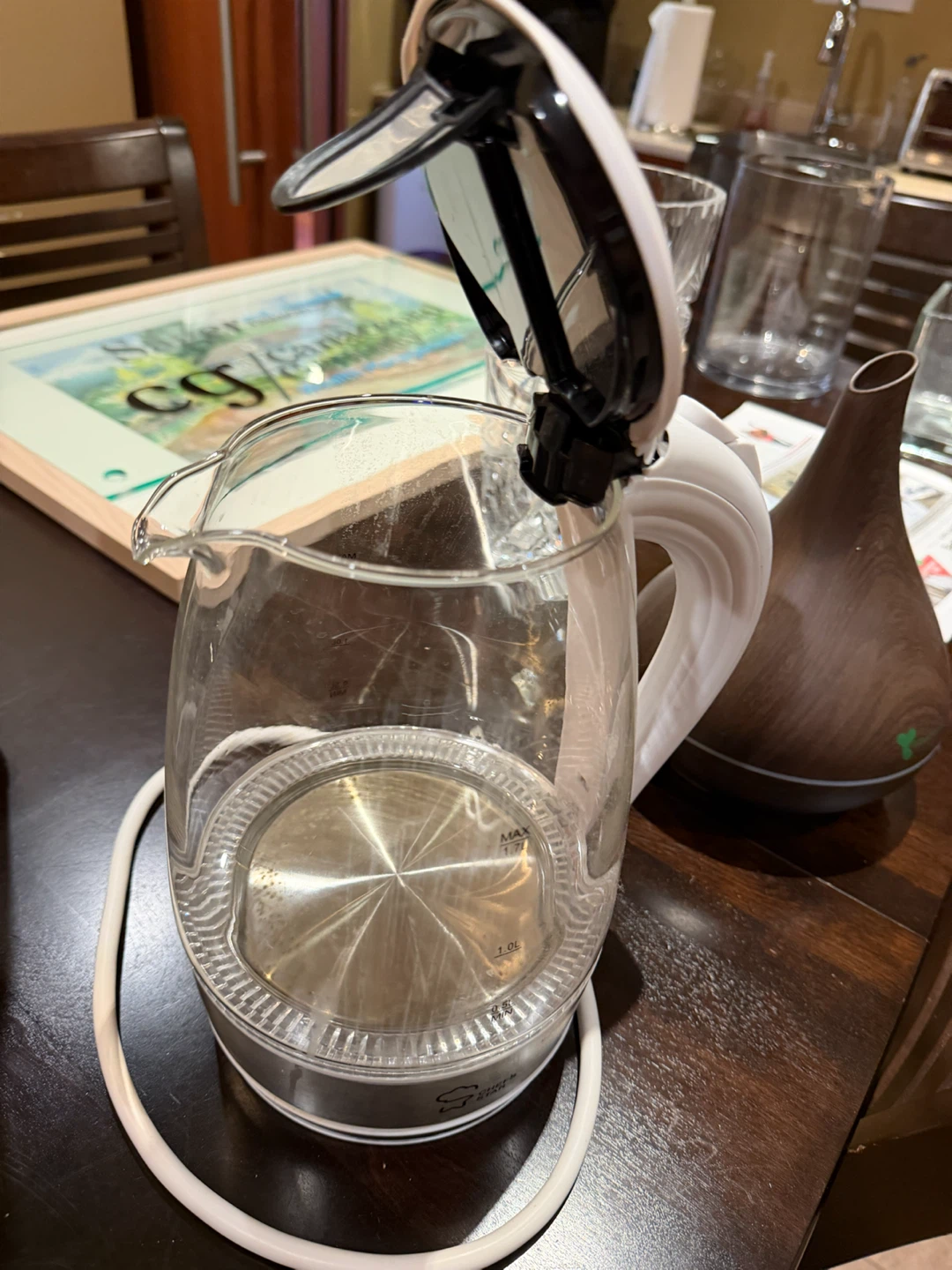 Chef's Star Glass Electric Kettle - photo 2
