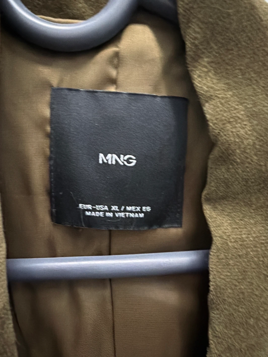 MNG Olive Corduroy Blazer - Size XL - photo 3