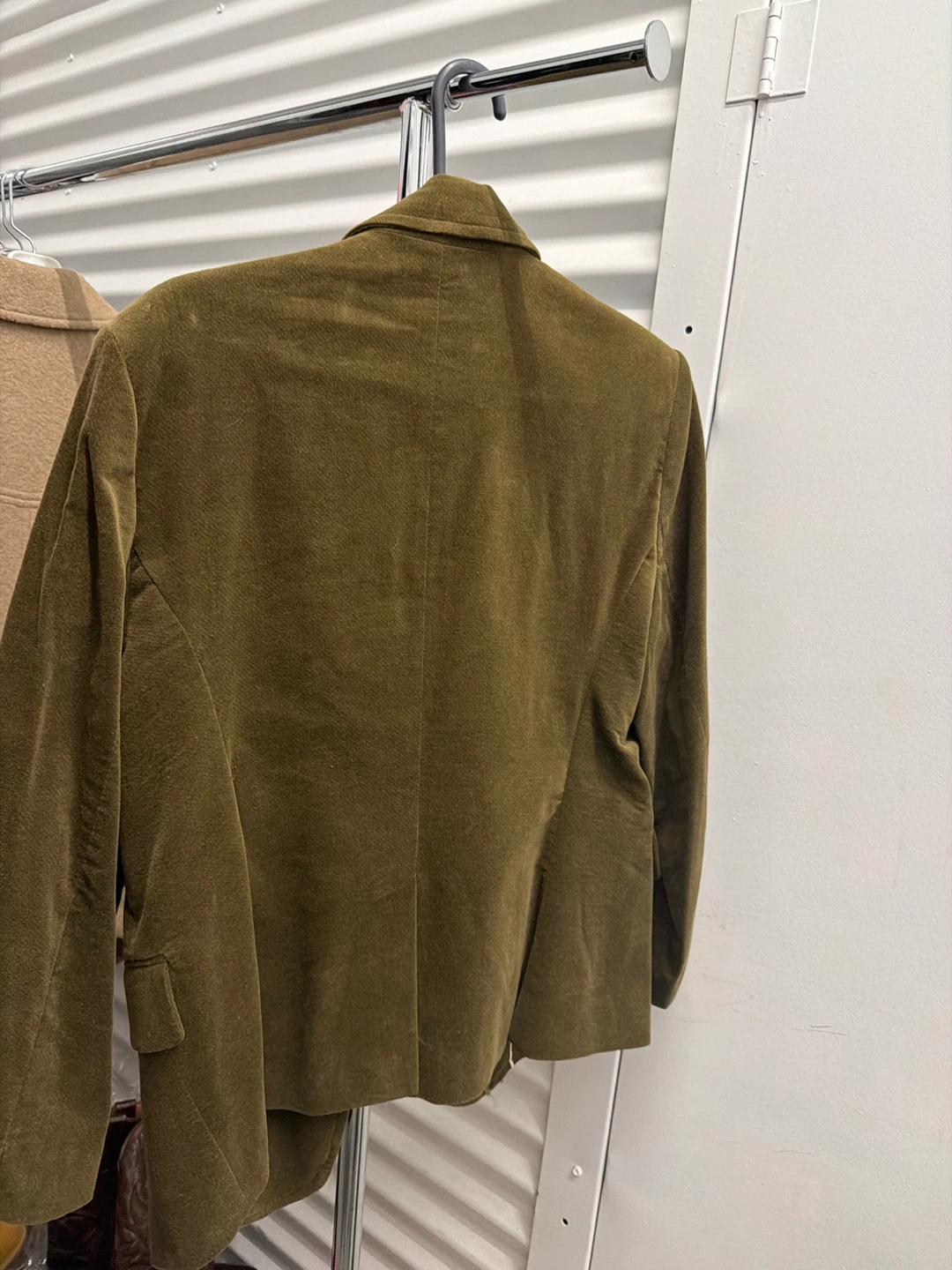 MNG Olive Corduroy Blazer - Size XL - photo 4