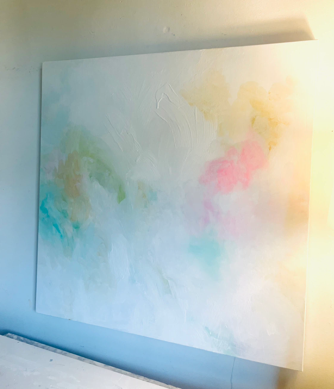Abstract Canvas Wall Art 36x36” - photo 4