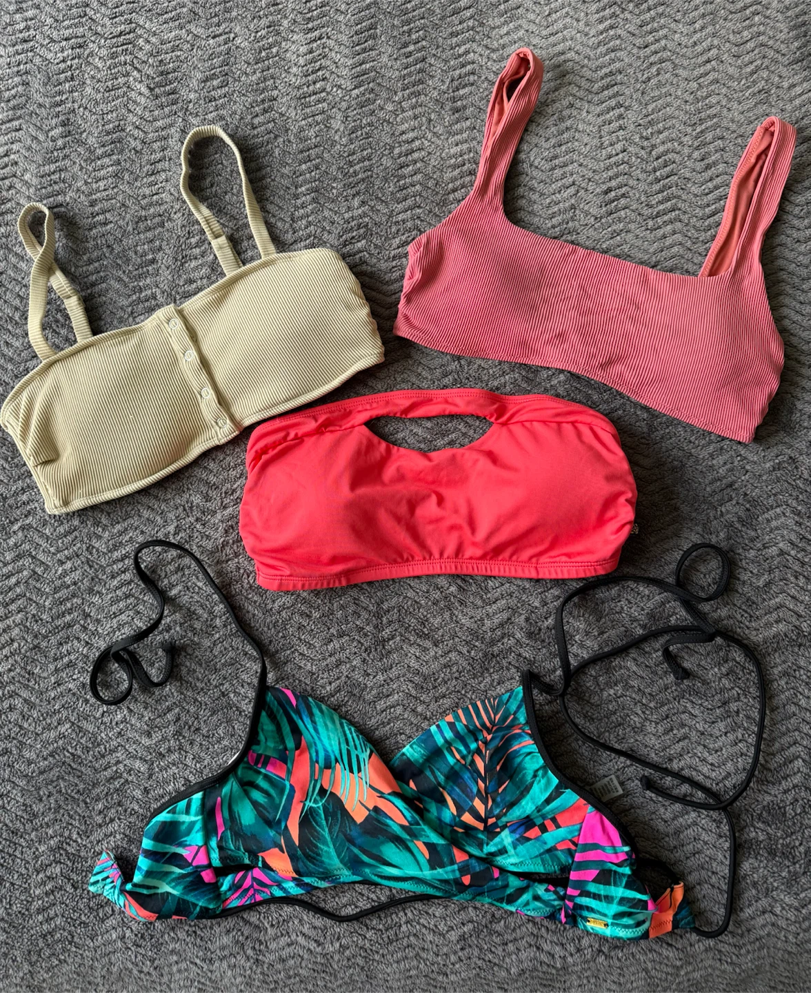 Woman’s Bikini Tops (4 for $12)