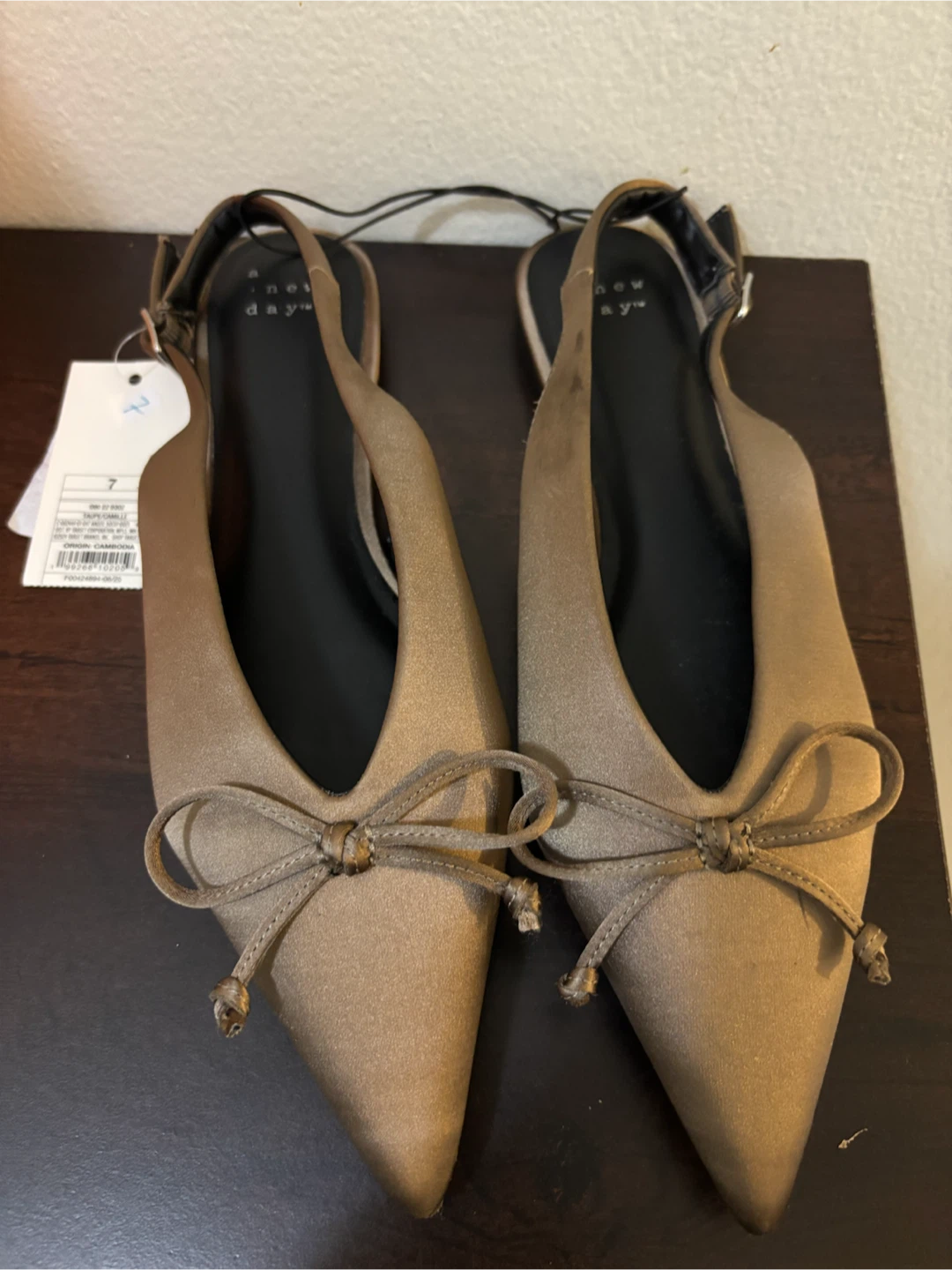 NEW-A New Day Women's Slingback Flats