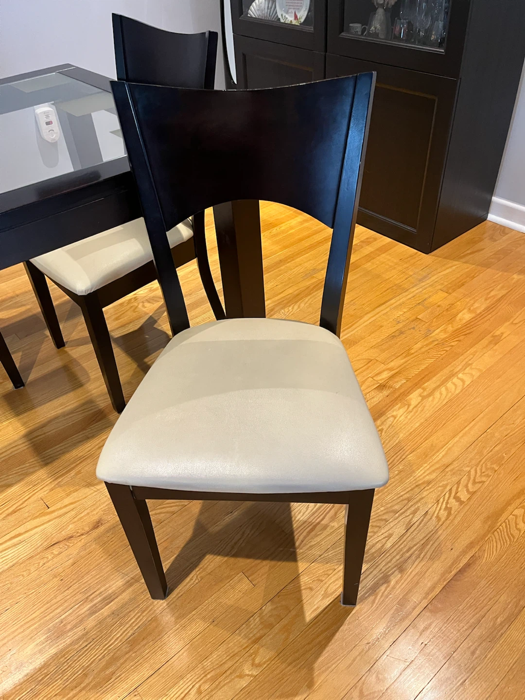 Glass Top Dining Table Set with 4 Chairs - photo 4