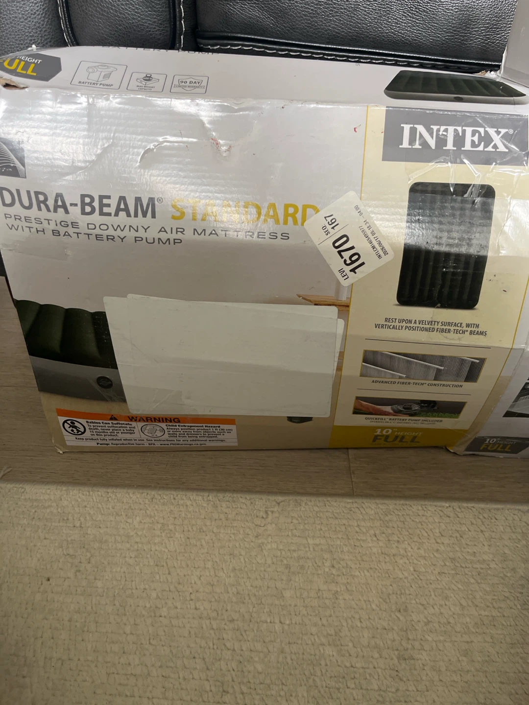 INTEX Dura-Beam Standard Air Mattress