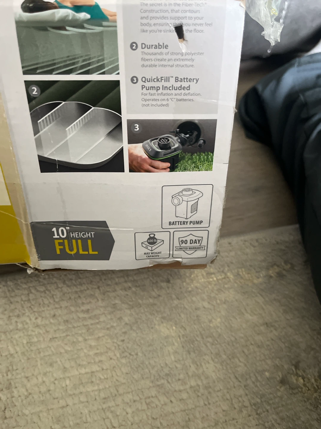 INTEX Dura-Beam Standard Air Mattress - photo 2