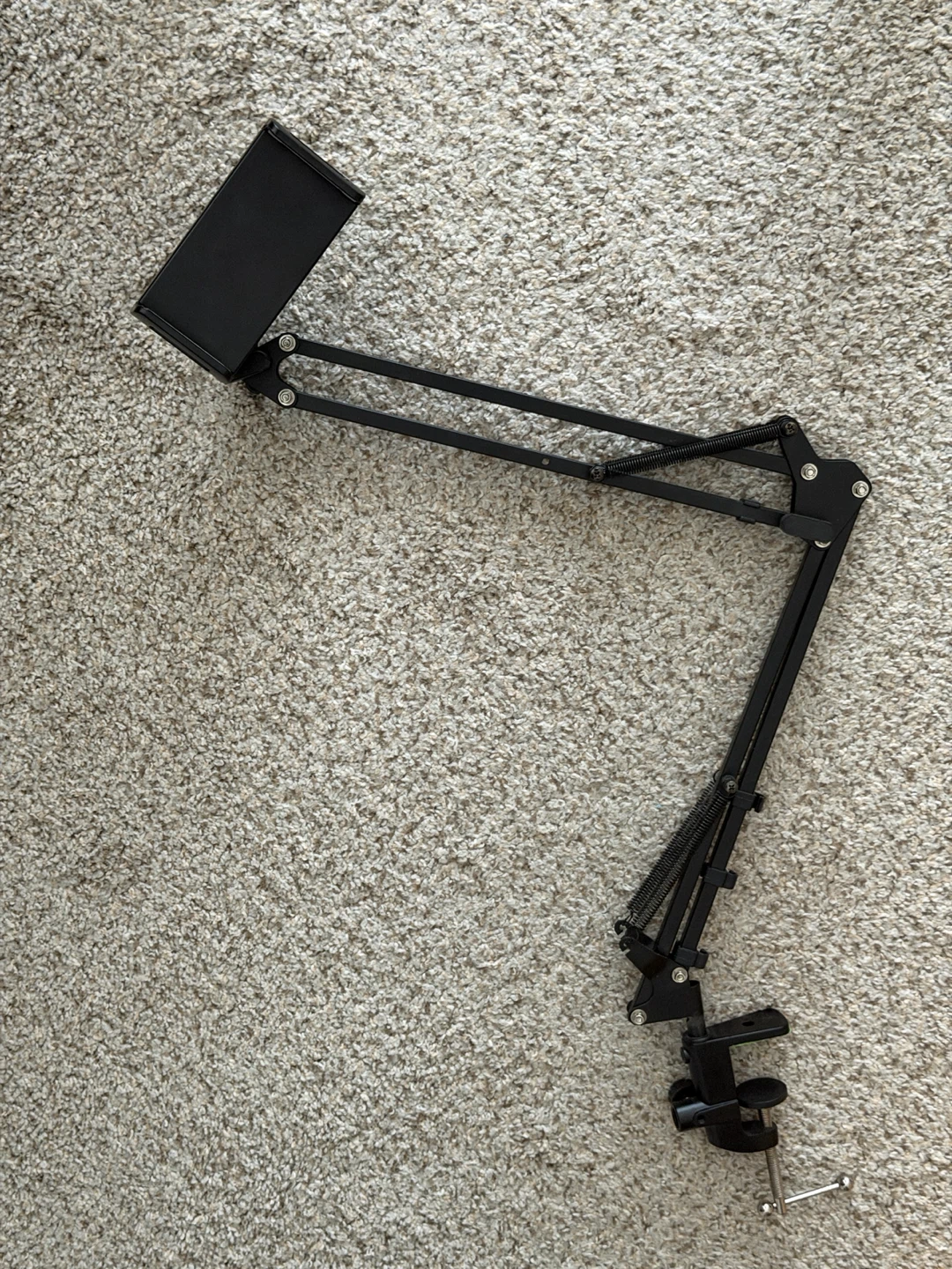 Adjustable Desk Mount for tablets ipad Boom Arm with Clamp