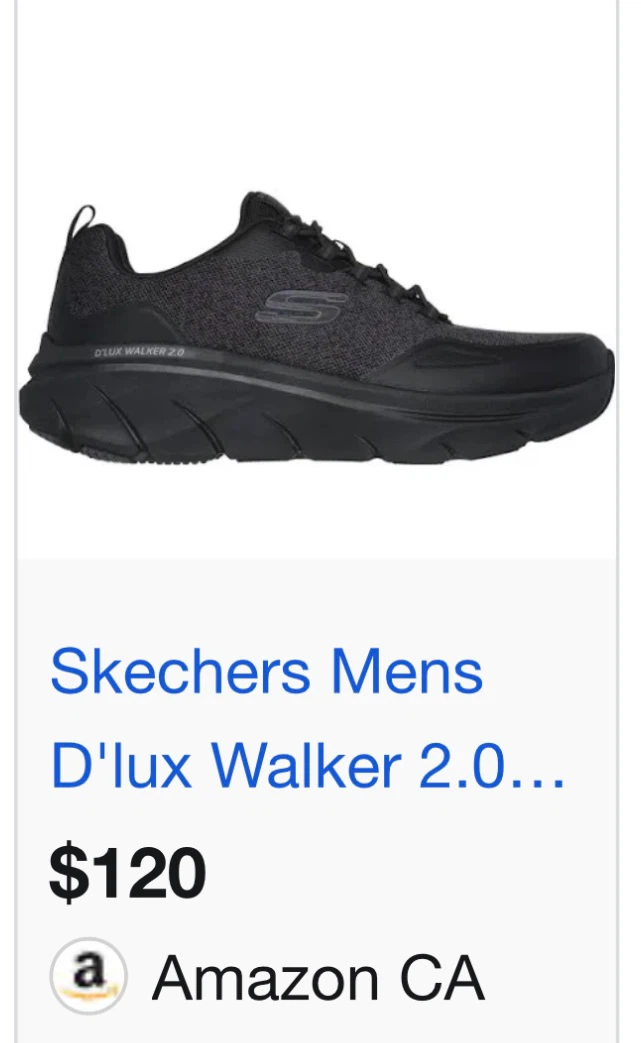 Skechers D'Lux Walker 2.0 Men's Shoes - photo 5