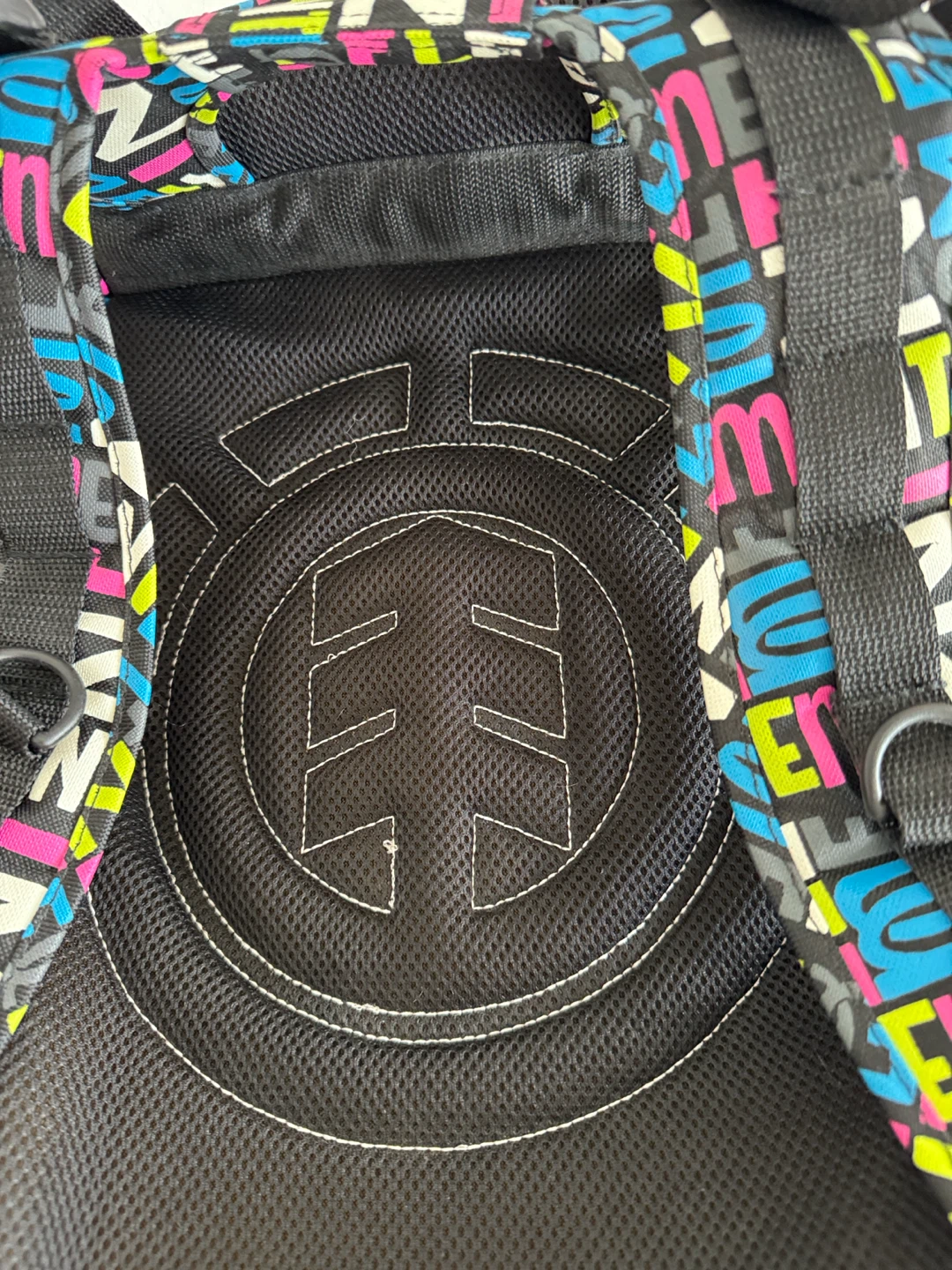 Element Backpack with all-over word print - photo 3