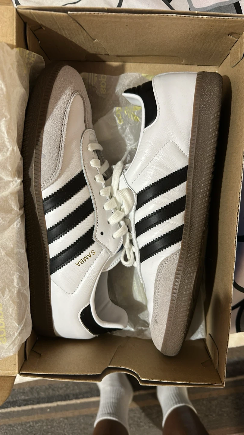 Adidas Samba OG White/Black/Gum  shoes
