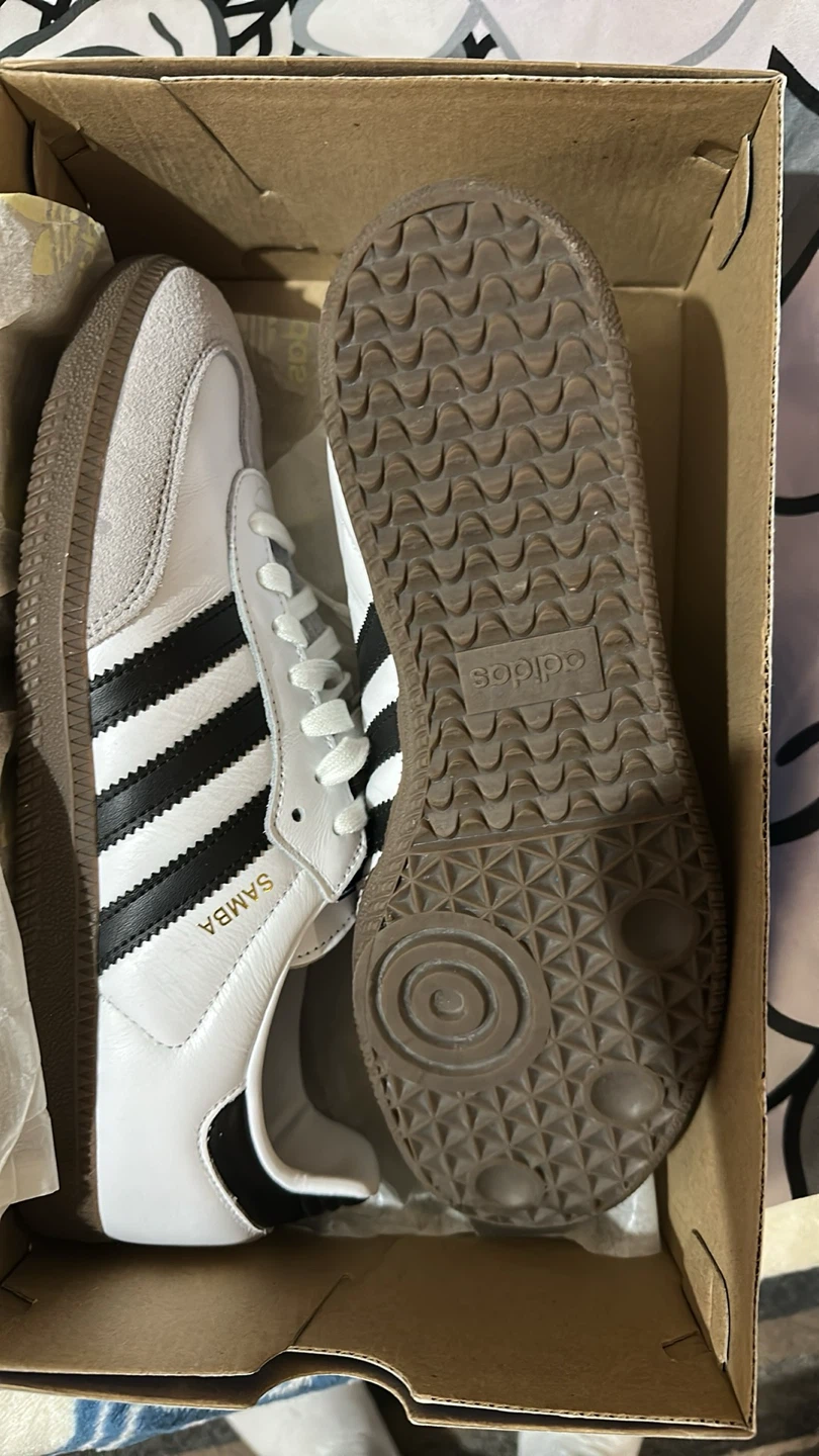 Adidas Samba OG White/Black/Gum  shoes - photo 4
