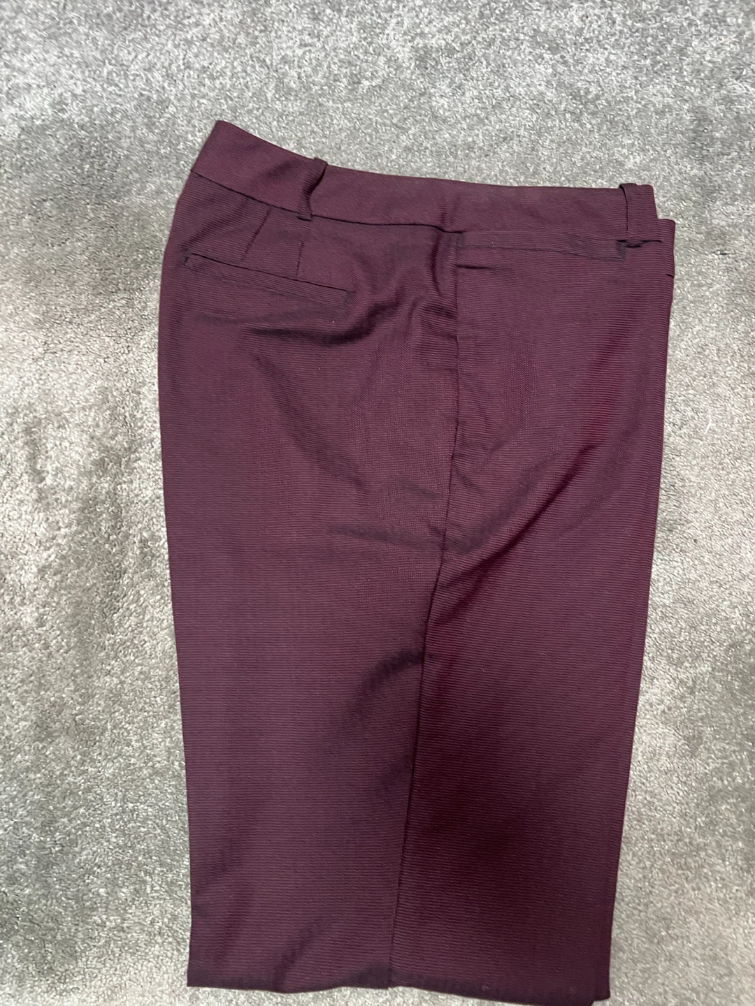 Worthington Women's Curvy Fit Dress Pants Size 10 Burgundy - photo 2