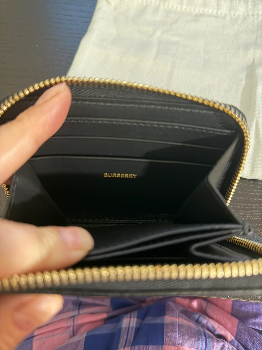 Mint Burberry Small Zip Around Wallet - photo 3