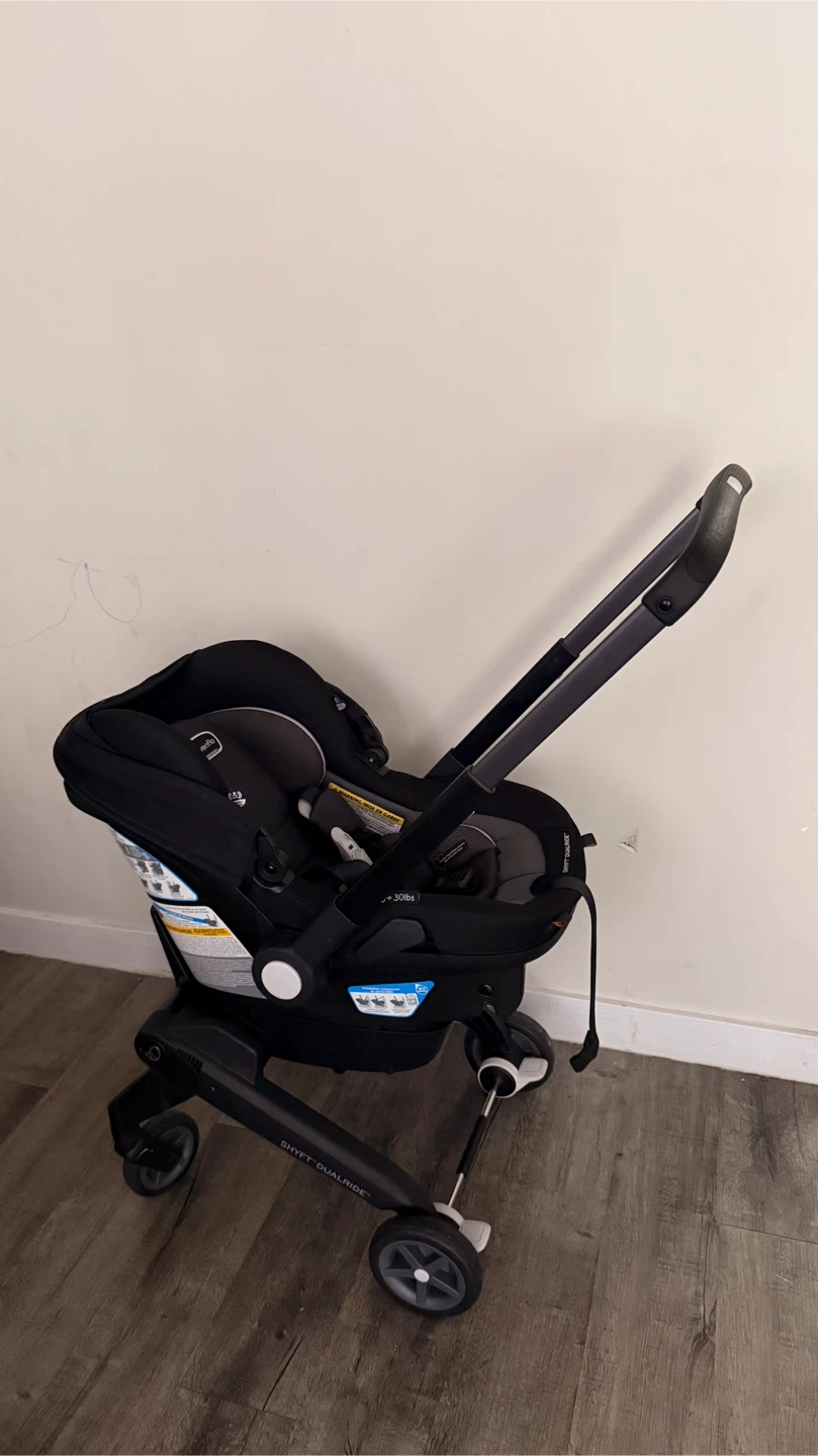 Evenflo Shyft DualRide Infant Car Seat and Stroller Combo - photo 5