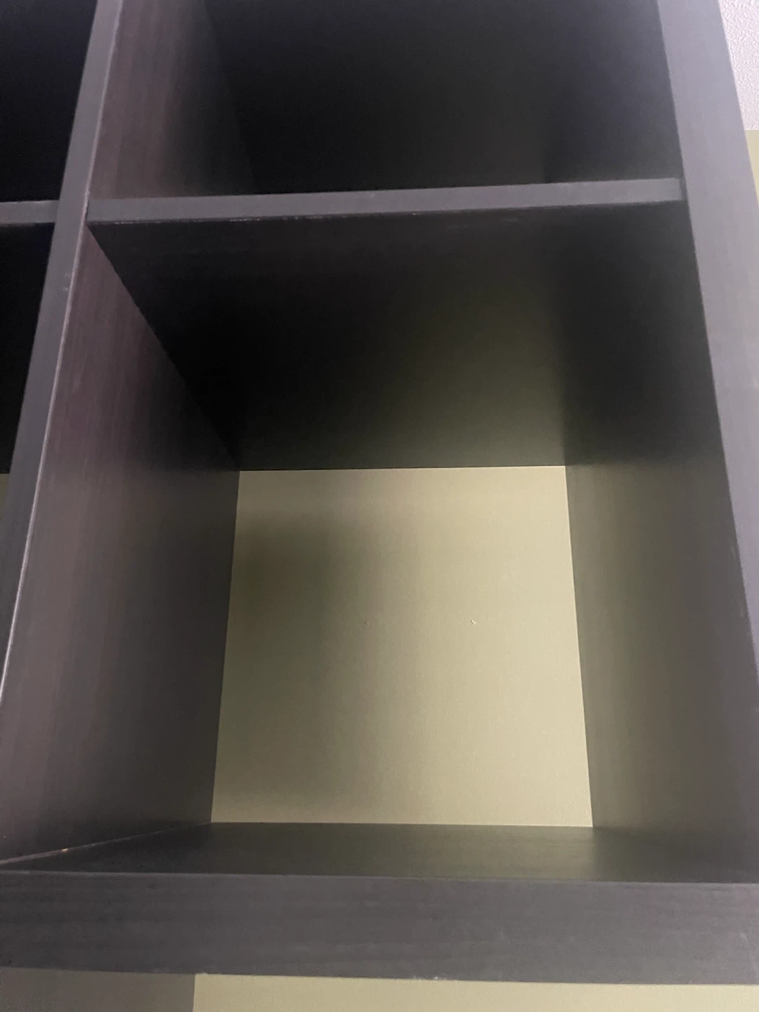 Dark Brown Cube Shelf Unit - photo 2