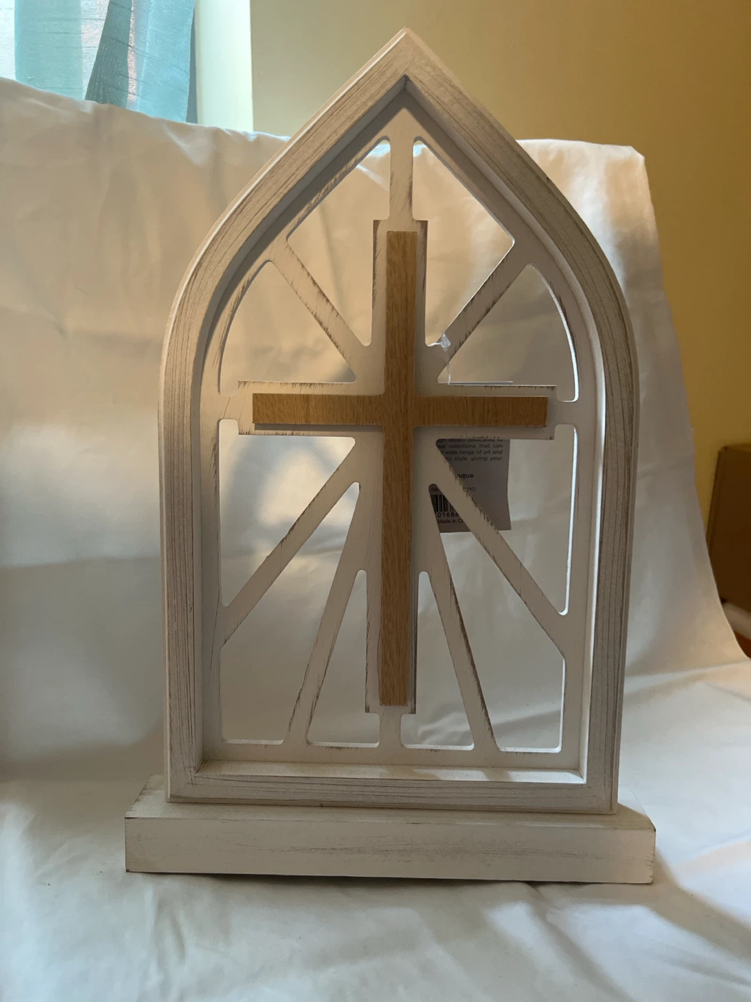 Willow Spring Home Decor Wooden Cross Window Arch