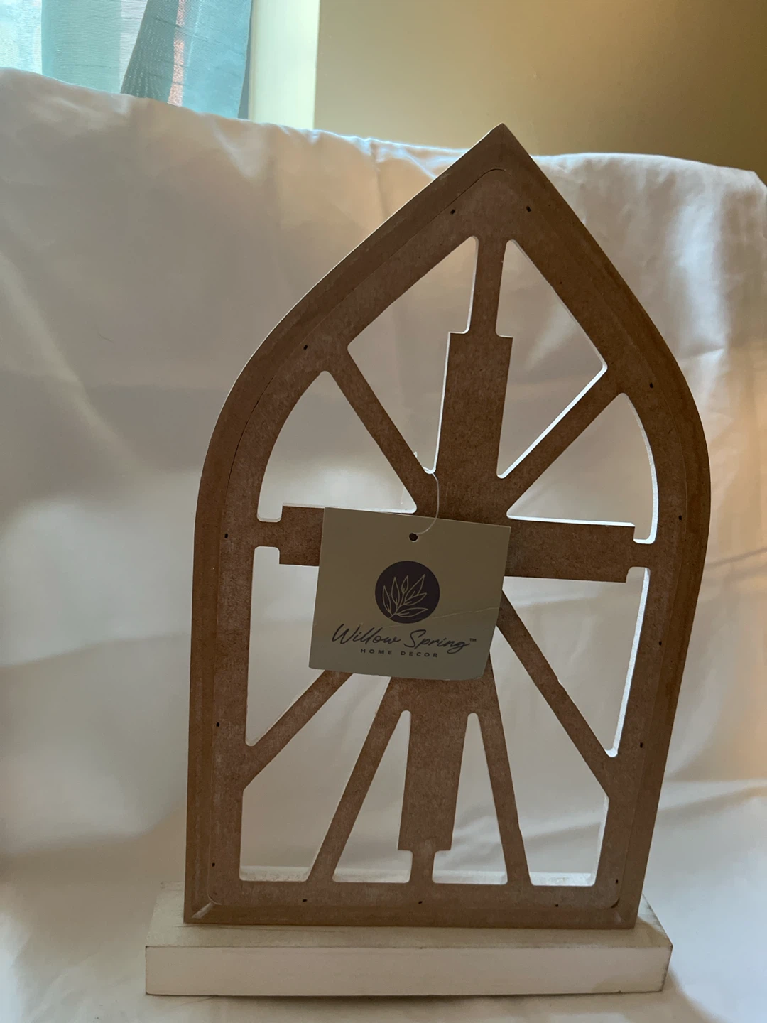Willow Spring Home Decor Wooden Cross Window Arch - photo 2