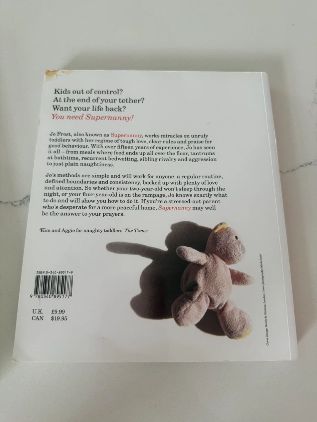 Supernanny: How to Get the Best from Your Children by Jo Frost - photo 2