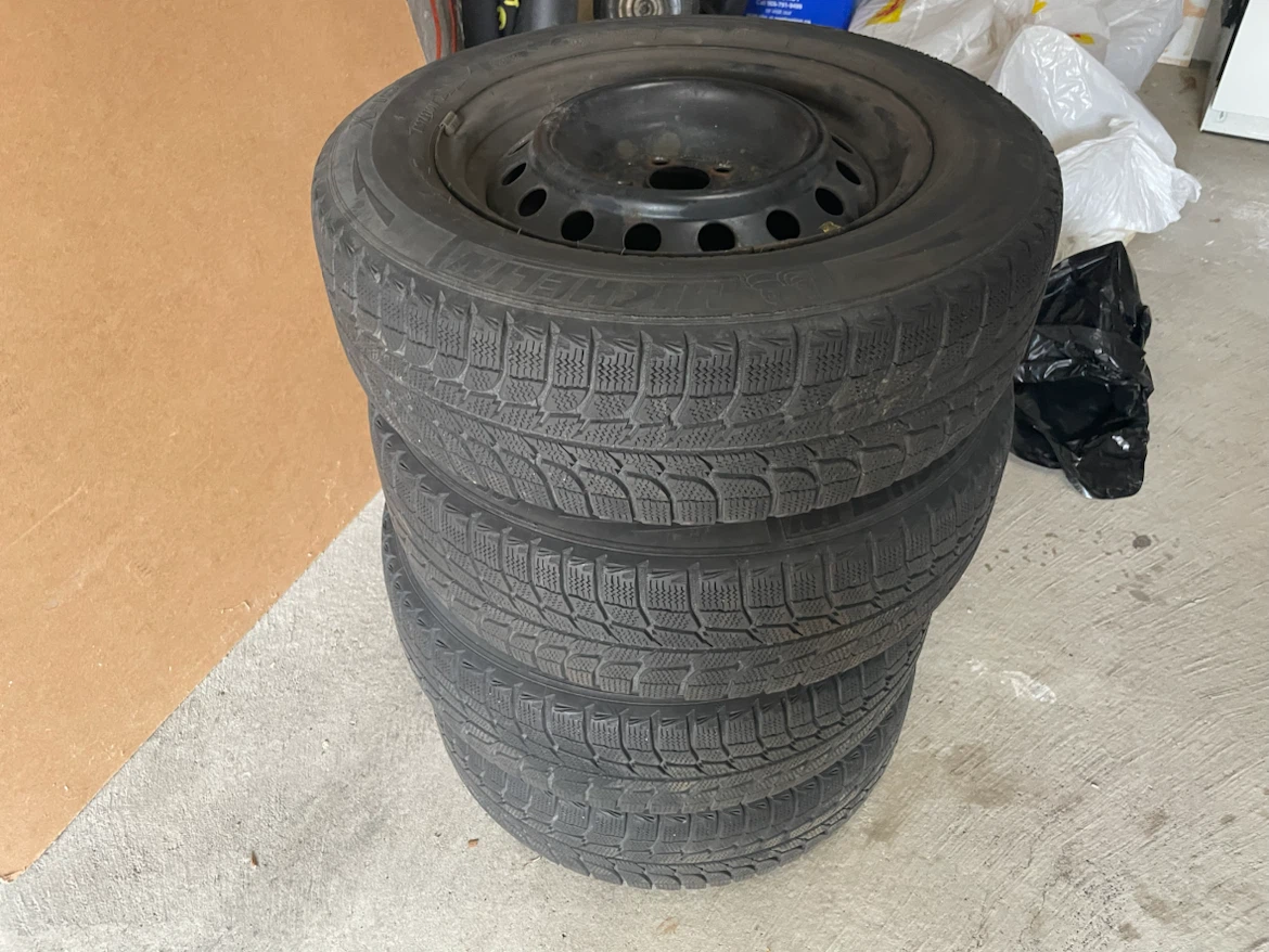 Winter Tires on Rims