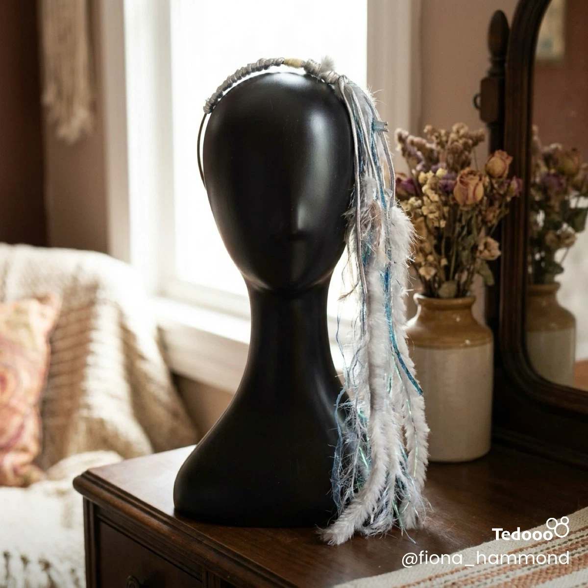 Boho Feather Headband