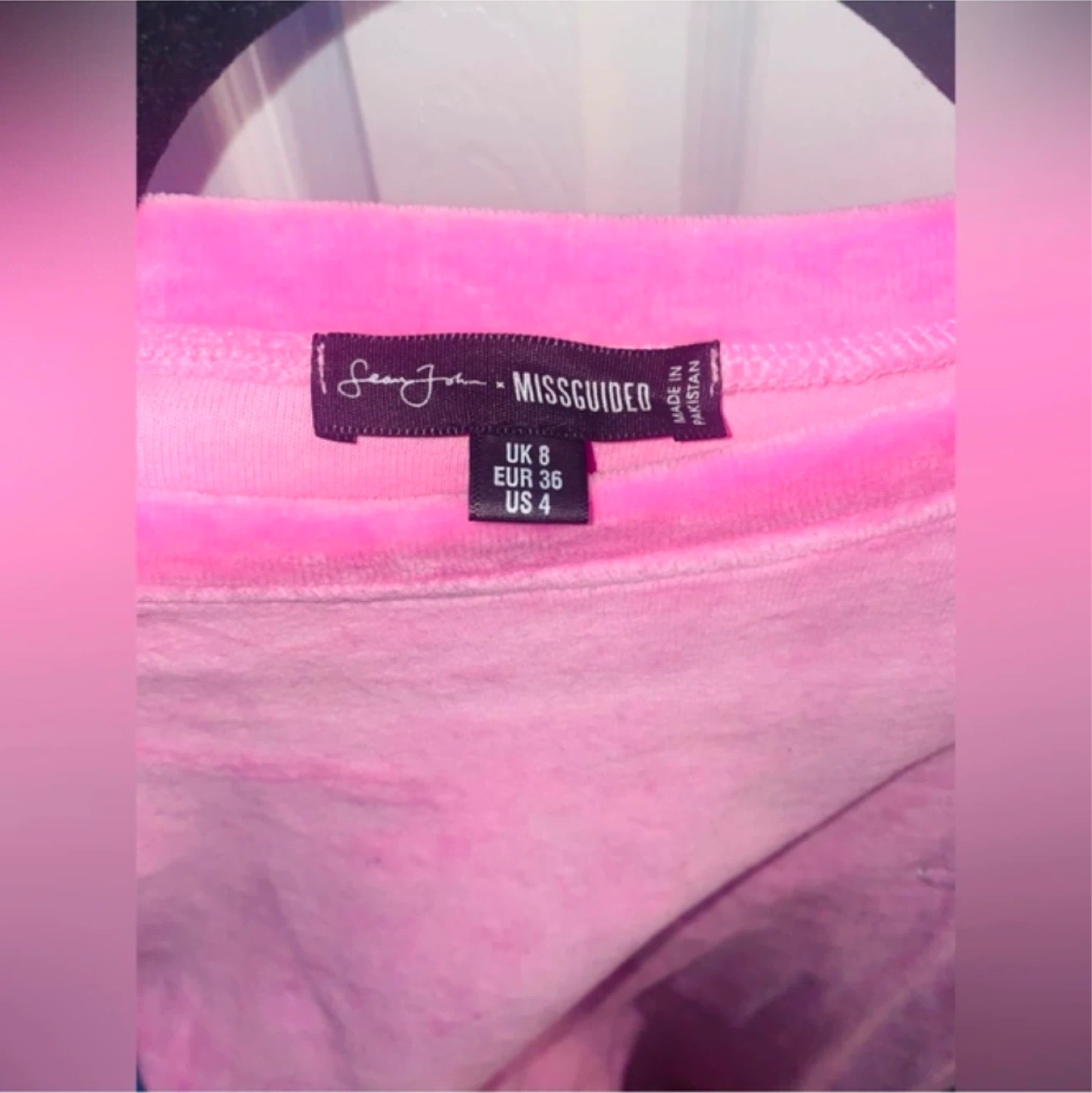 NEW! Velour Set / Tee + Biker Shorts - photo 5