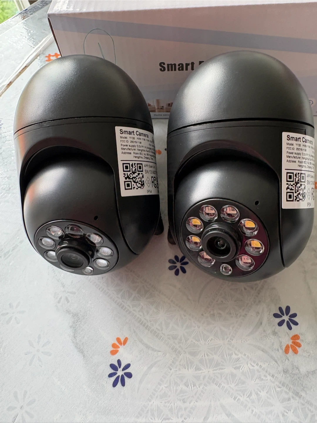 2-Pack Smart PTZ WiFi Security Cameras - photo 4