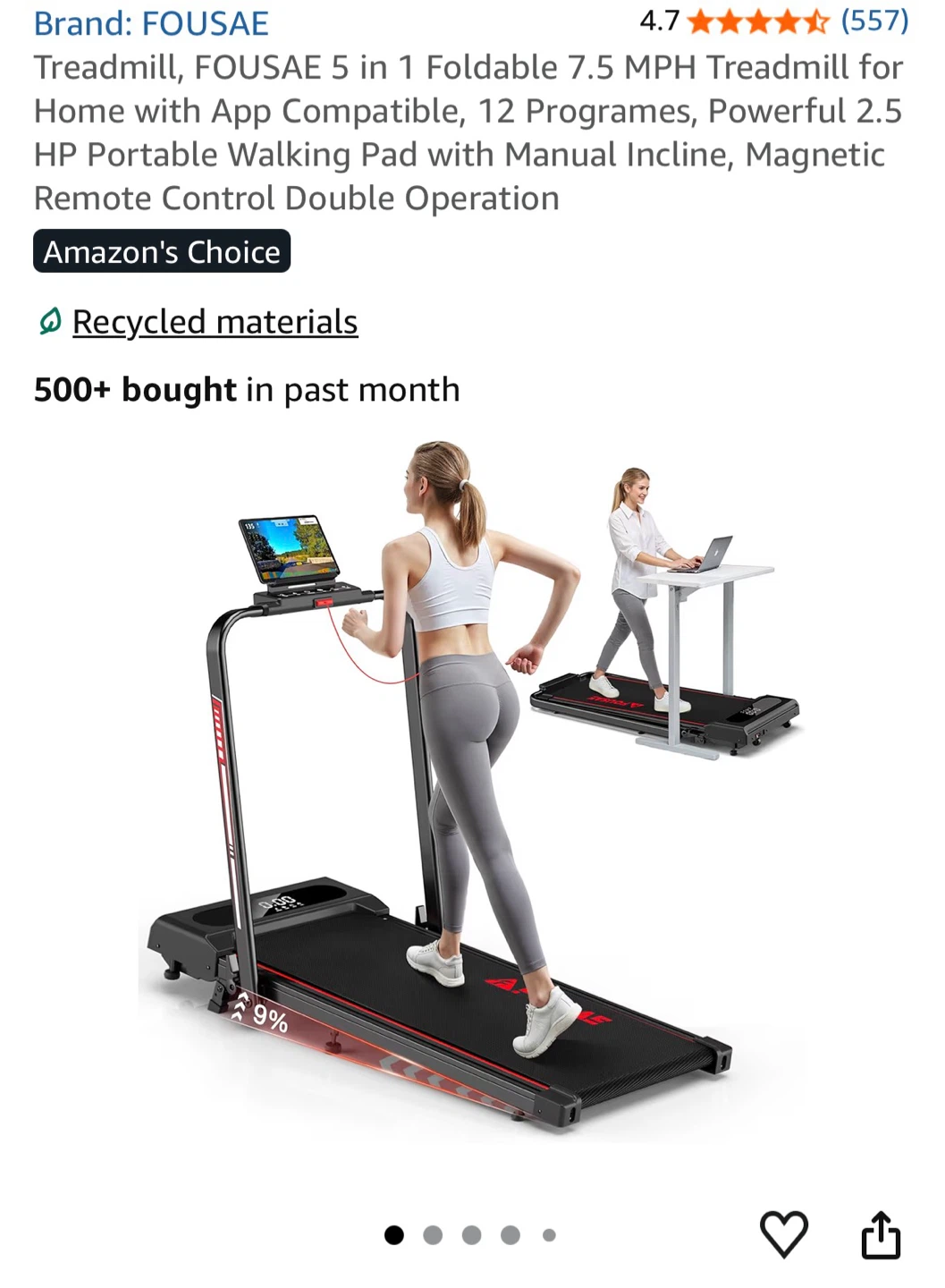 FOUSAÉ Treadmill
