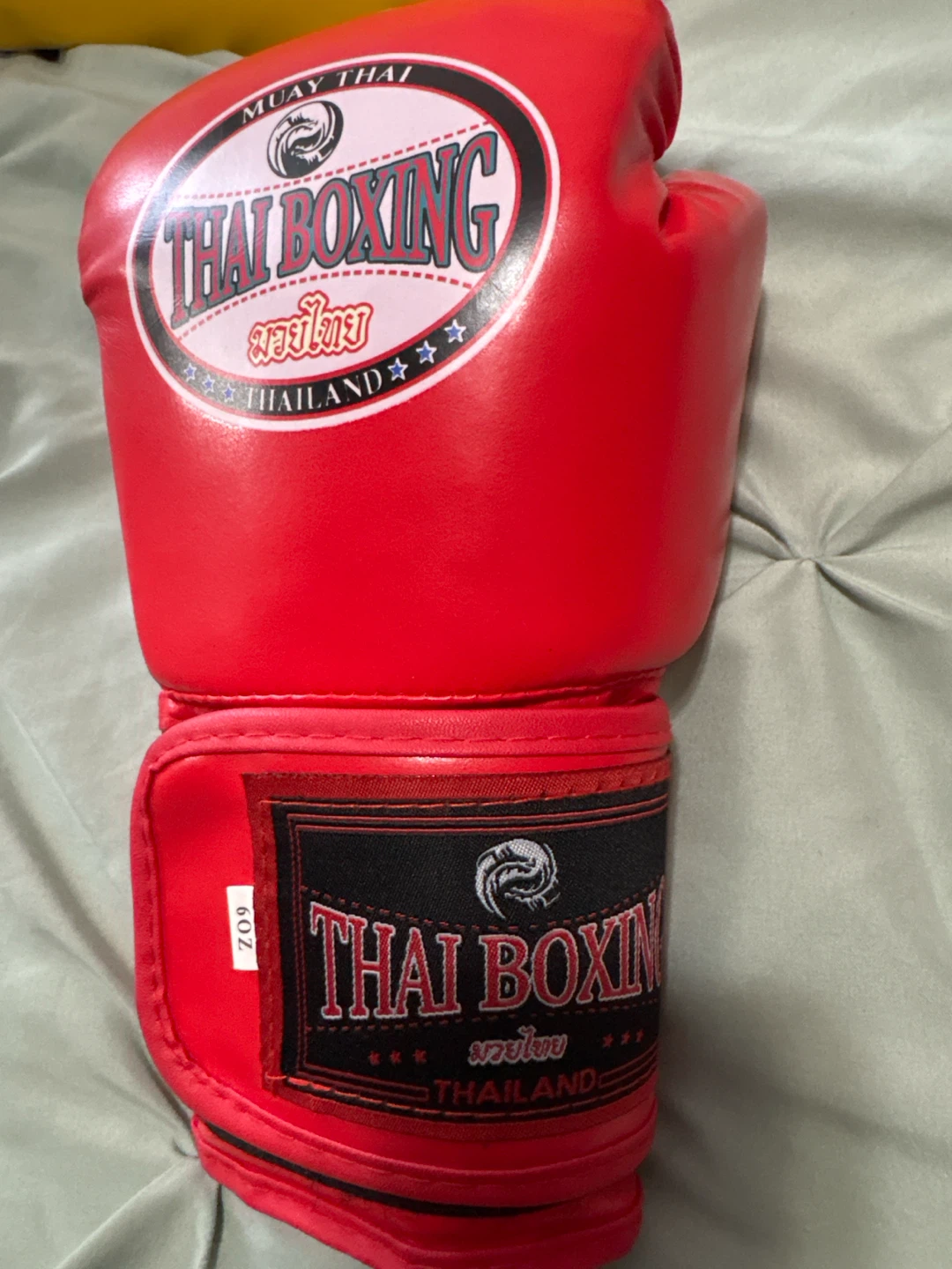 Thai Boxing Gloves - Red - photo 2