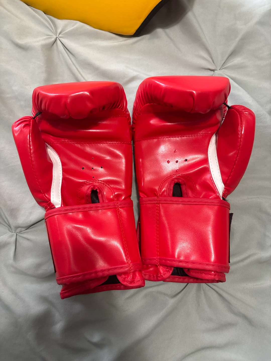 Thai Boxing Gloves - Red - photo 3