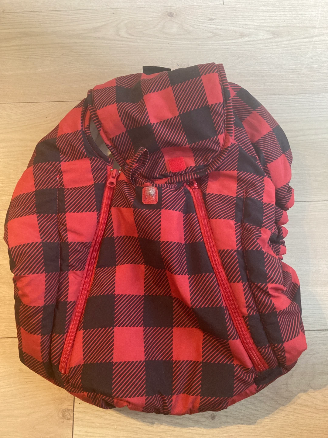 Plaid Baby Car Seat Cover