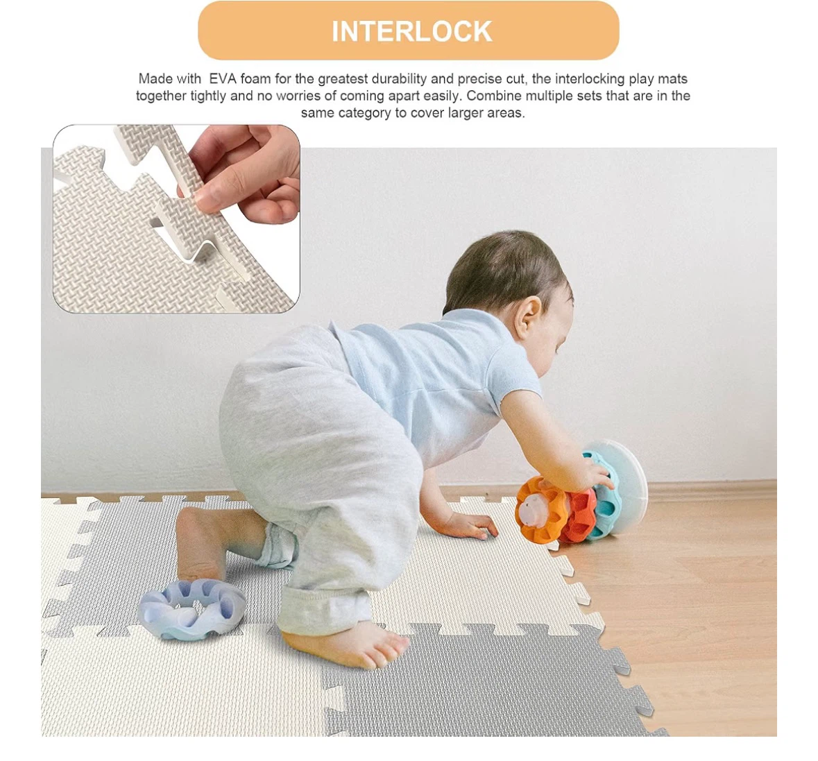 Skip Hop Foam Floor Tiles - Play Mat - photo 4