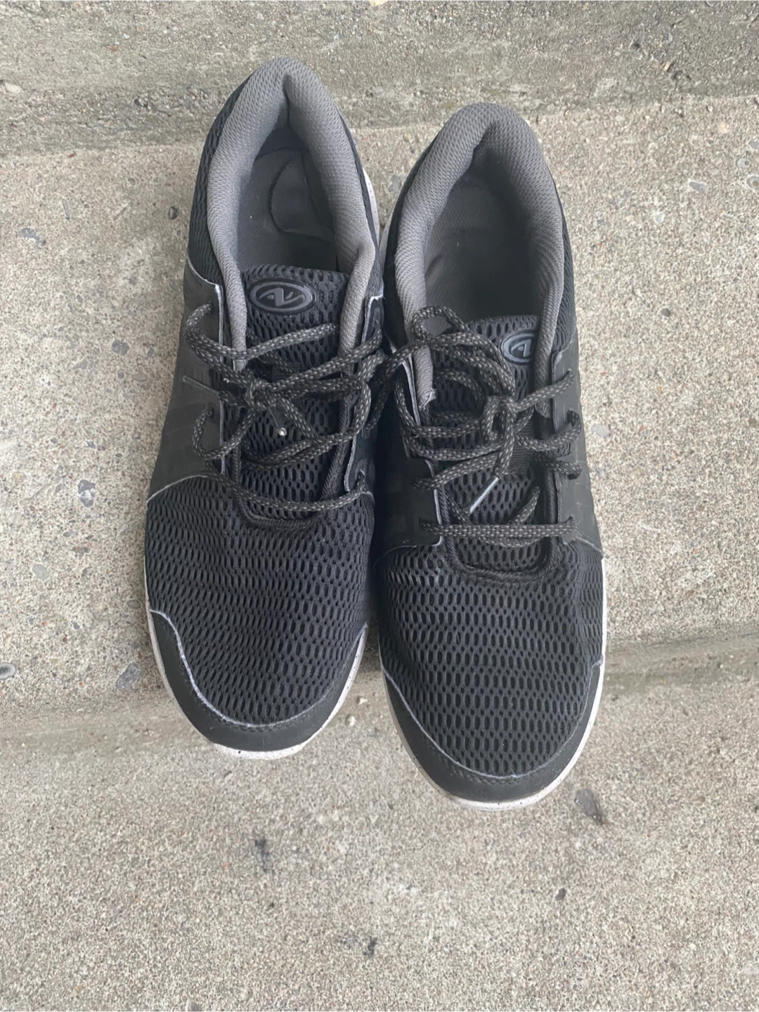 Athletic Works Black Mesh Running Shoes - photo 3