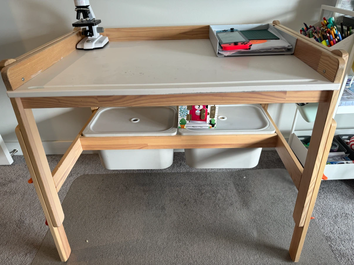 IKEA TROFAST Storage Desk for Kids