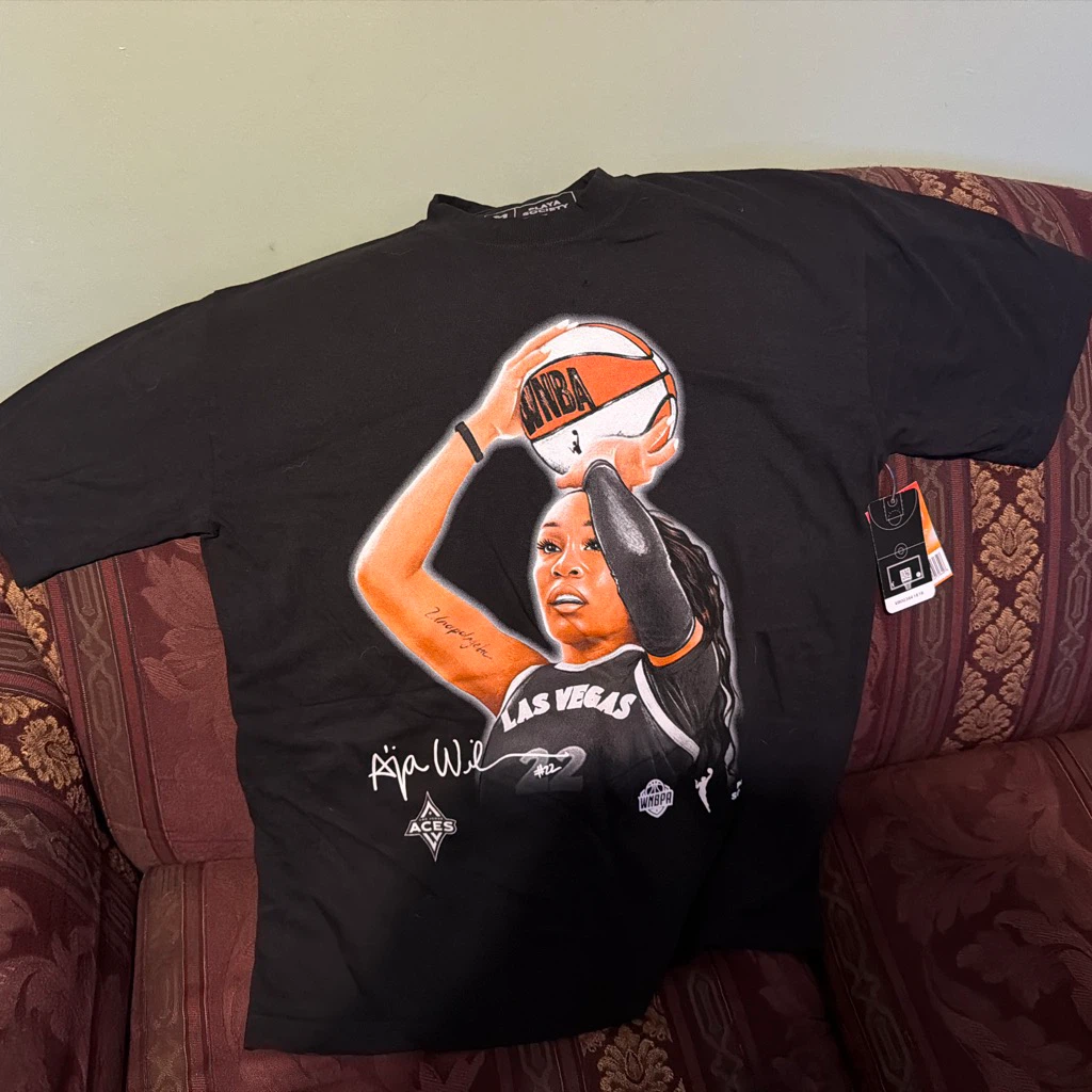 Las Vegas Aces A'ja Wilson WNBA T-Shirt