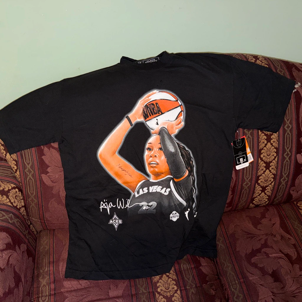 Las Vegas Aces A'ja Wilson WNBA T-Shirt - photo 2